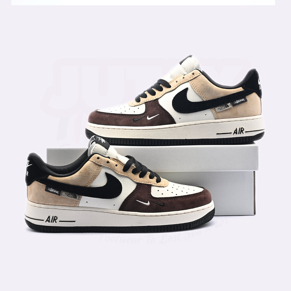 AIRFORCE 1 - STUSSY NF MOCHA (CUSTOMIZED)