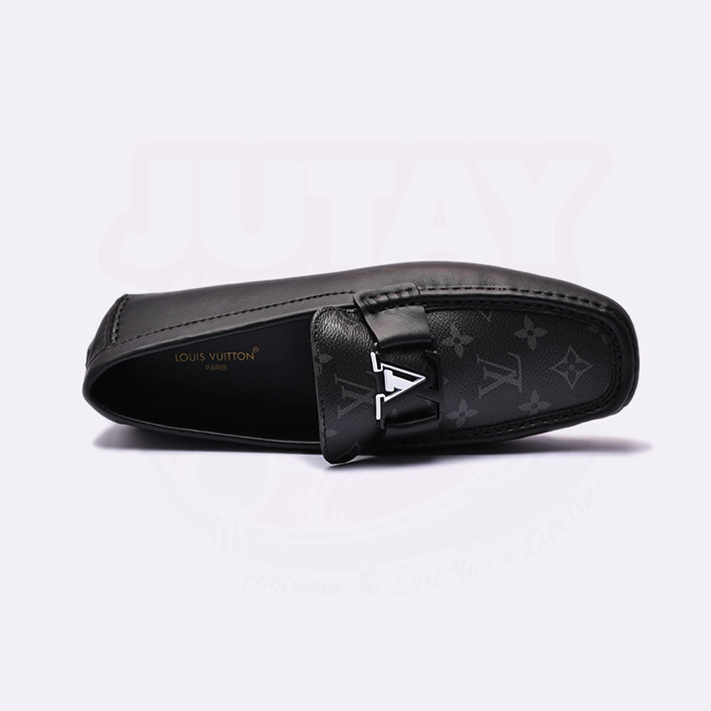 LOUI LEATHER LOAFER - BLACK (ND-0167)
