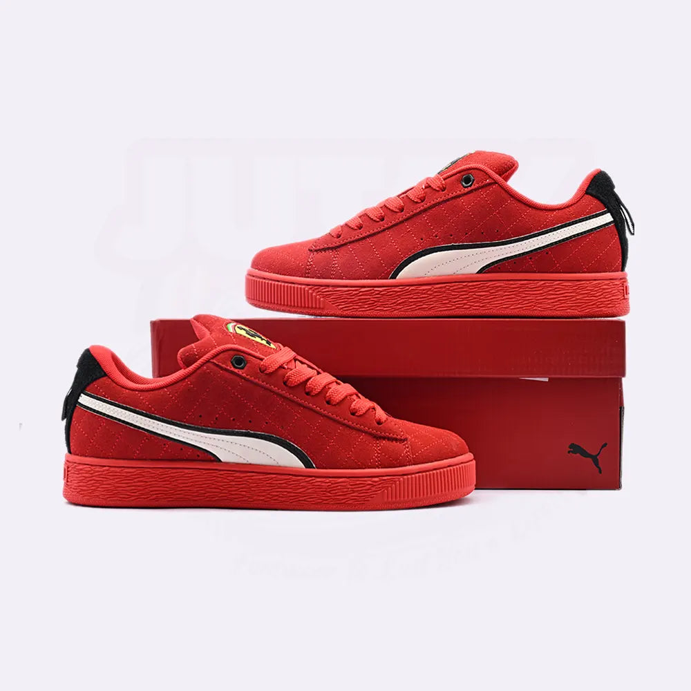 PMA SUEDE XL FERRARI - ROSSO CORSA