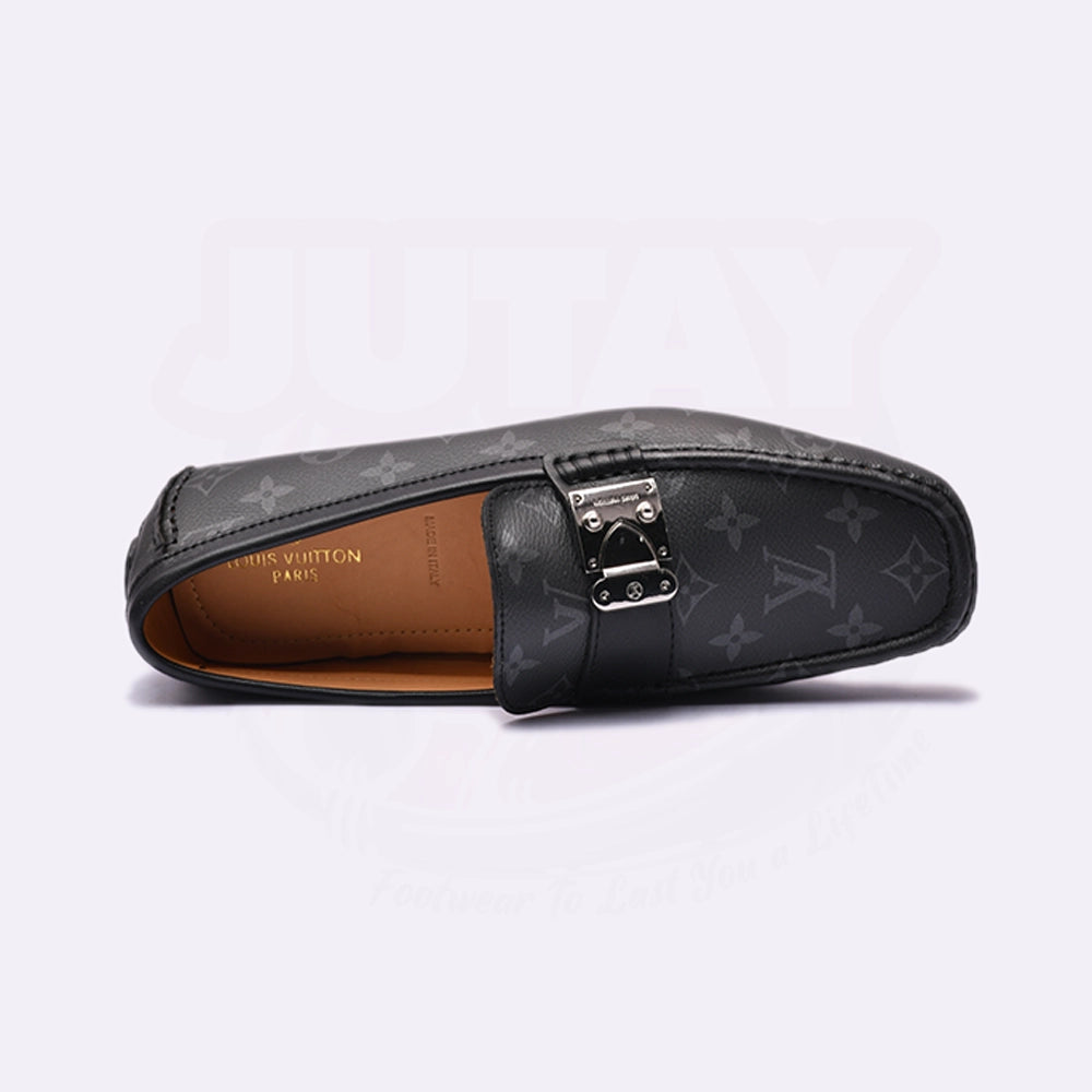 LOUI LEATHER LOAFER - BLACK NEWEST (ND6085)
