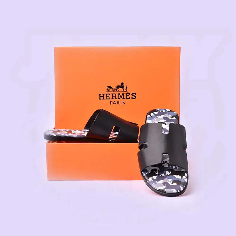 H IZMIR SLIDE - BLACK CAMO