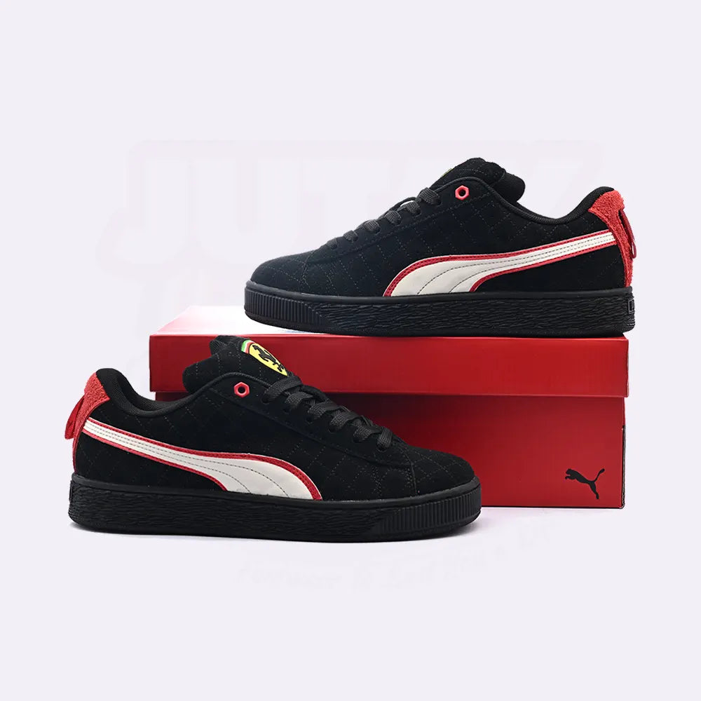 PMA SUEDE XL FERRARI - BLACK