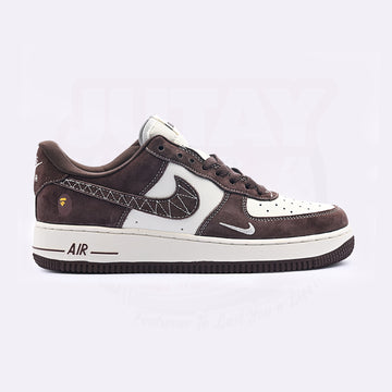 AIRFORCE 1 - BROWN SUEDE (CUSTOMIZED)