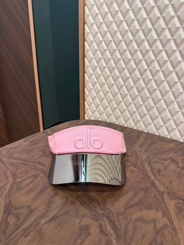 ALO SOLAR VISOR CAP - PINK