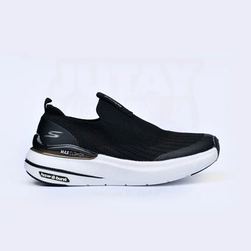 SKECHERS HYPERBURST - BLACK WHITE(818)