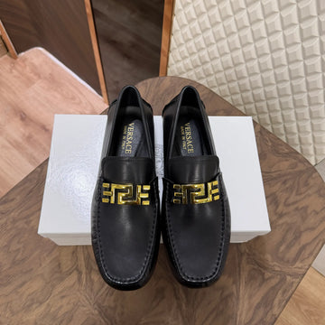 VERS LEATHER LOAFER - BLACK (SA046)