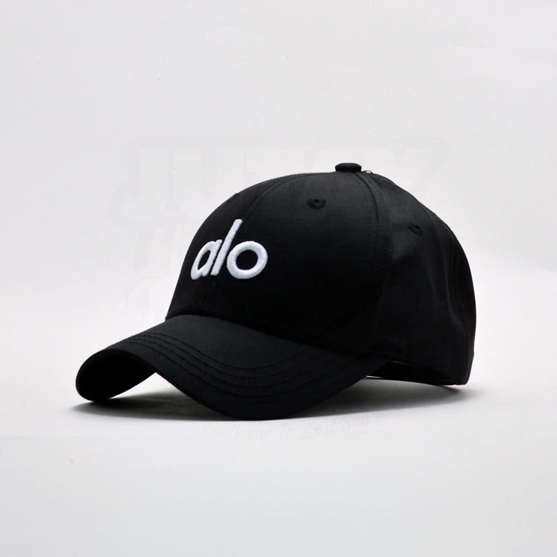 ALO CAP - BLACK DUO ( HIGH QUALITY) 1148