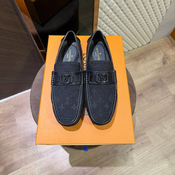 LOUI LEATHER LOAFER - BLACK (SA003)