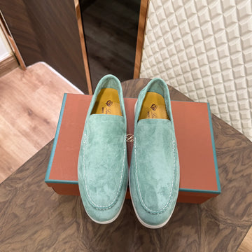 LP LOAFER - MINT GREEN (REAL SUEDE)