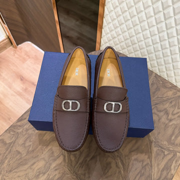 DIO LEATHER LOAFER - BROWN (005)