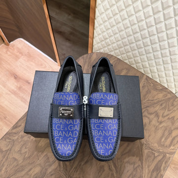DG LEATHER LOAFER - BLUE (SA062)