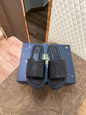 LOUI PORTUFIN SLIDE - BLACK