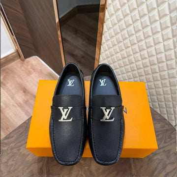LOUI LEATHER LOAFER - BLACK (MATTE ND8067)