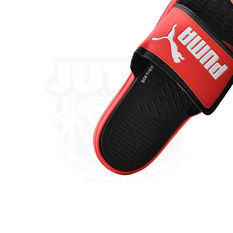 PUMA  SOFTRIDE - RED BLACK