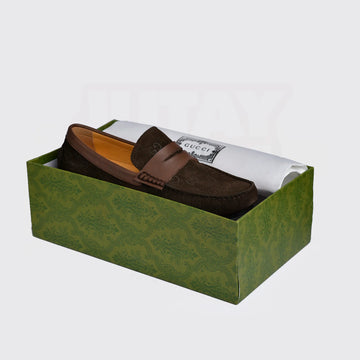 GUCC LOAFER - BROWN (A008)