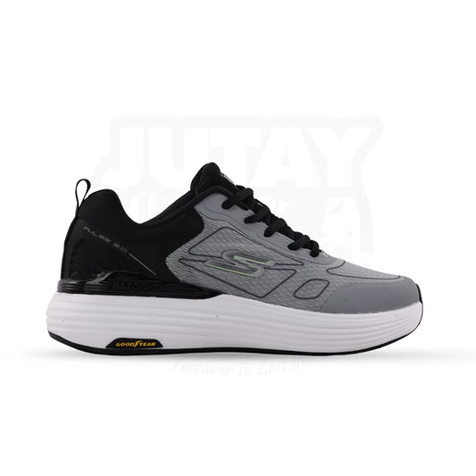 SKECHERS PULSE 2.O - BLACK L. GREY (201)