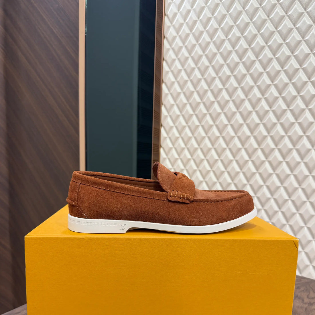 CROISE MAJOR LOAFER - BROWN (REAL SUEDE)