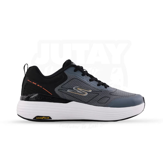 SKECHERS PULSE 2.O - BLACK D. GREY (201)