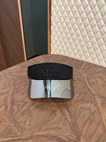 ALO SOLAR VISOR CAP - BLACK