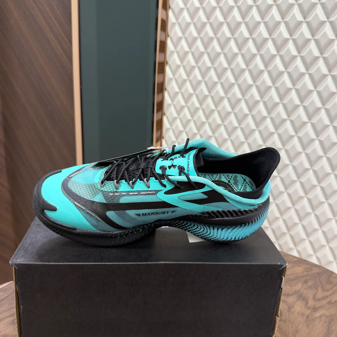 UA SLIPSPEED X MANSORY - TROPICAL TIDE BLACK