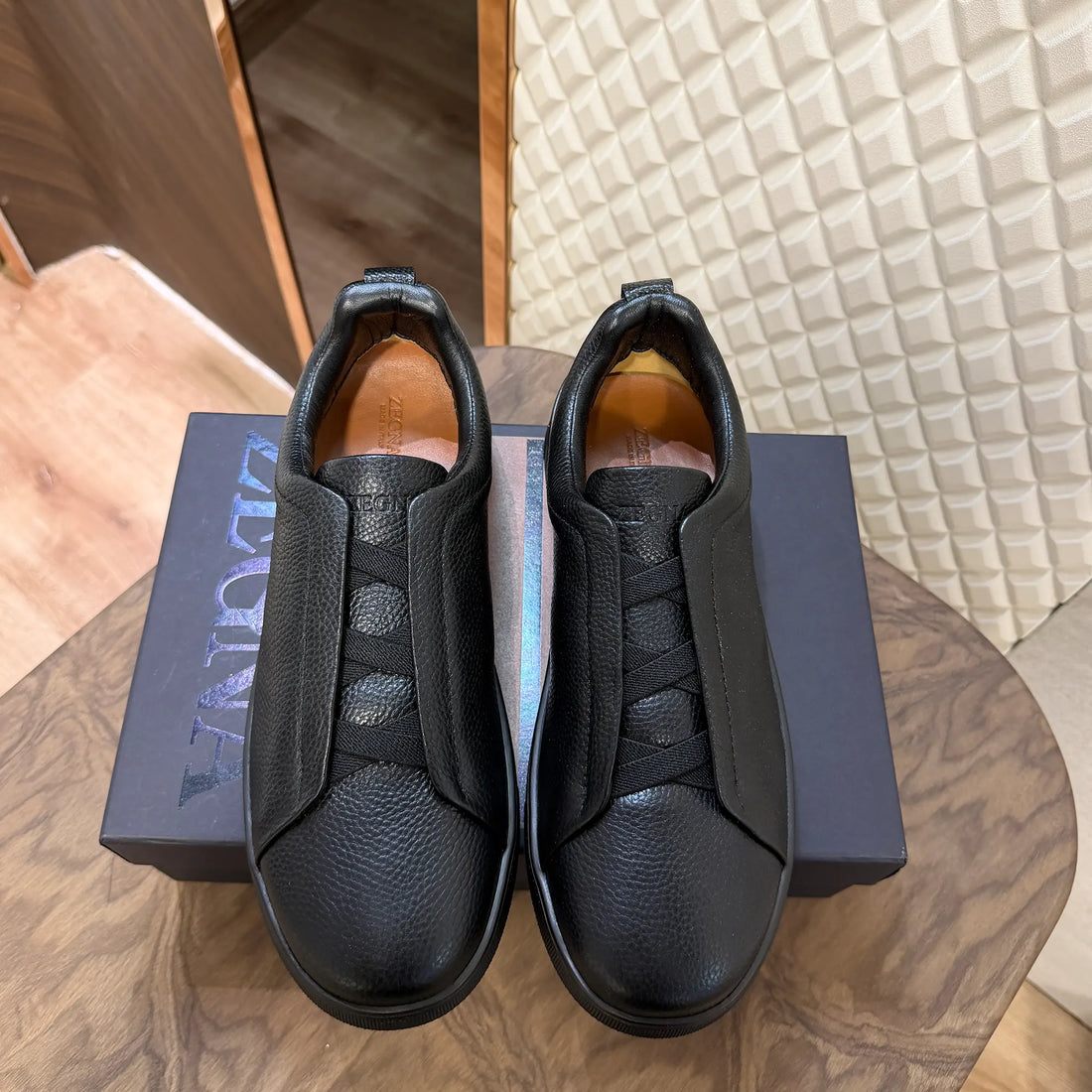 ZEGN TRIPLE STITCH - BLACK
