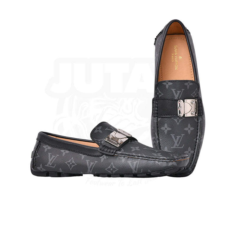 LOUI LEATHER LOAFER - BLACK NEWEST (ND6085)