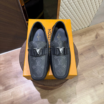 LOUI LEATHER LOAFER - BLACK (ND-0167)