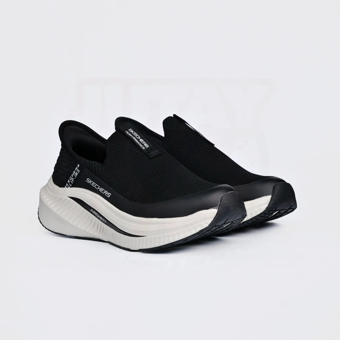 SKECHERS ARCHFIT - BLACK WHITE (281)