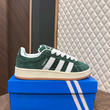 CAMPUS - DARK GREEN ( REAL SUEDE)
