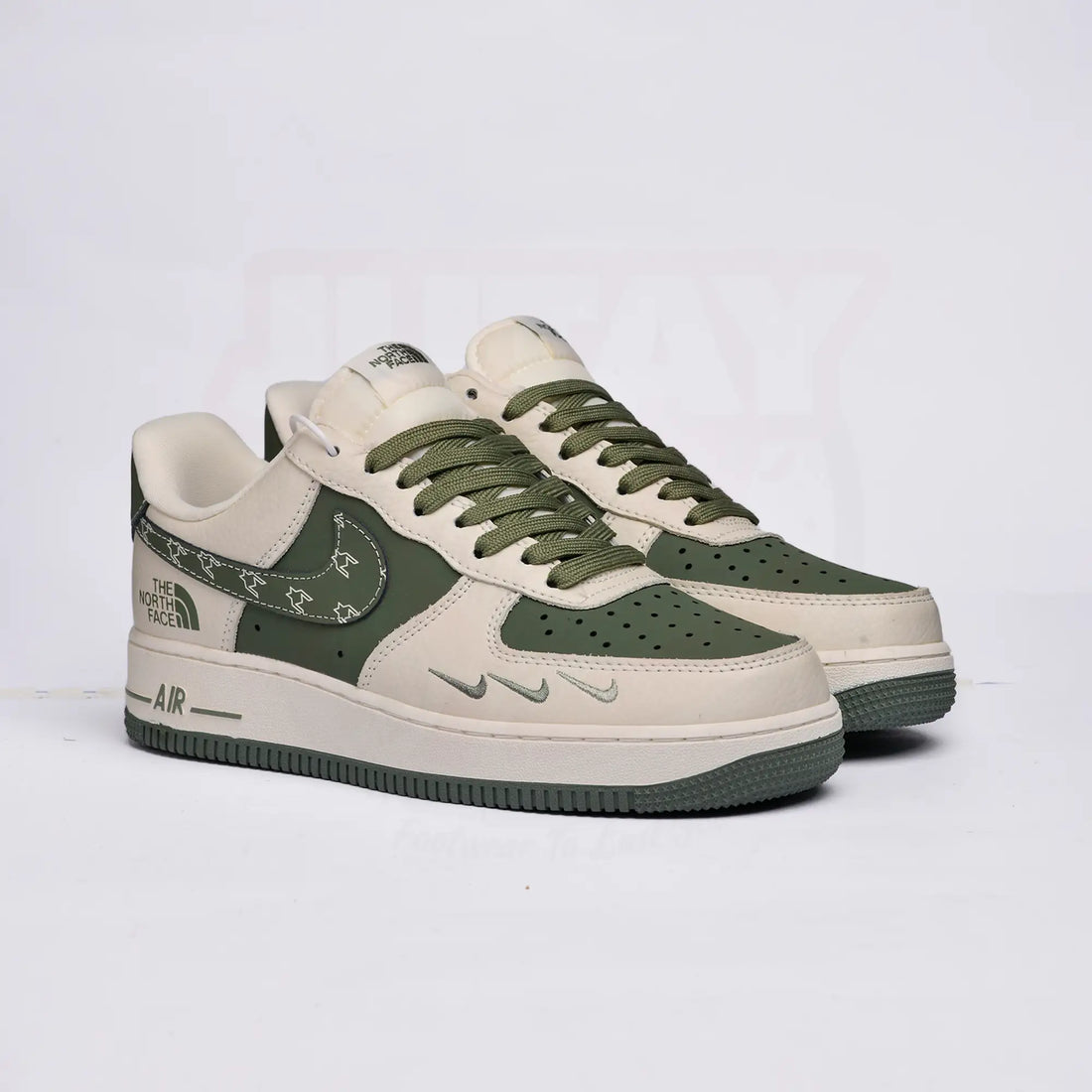 AIRFORCE 1 - NORTH FACE GREEN