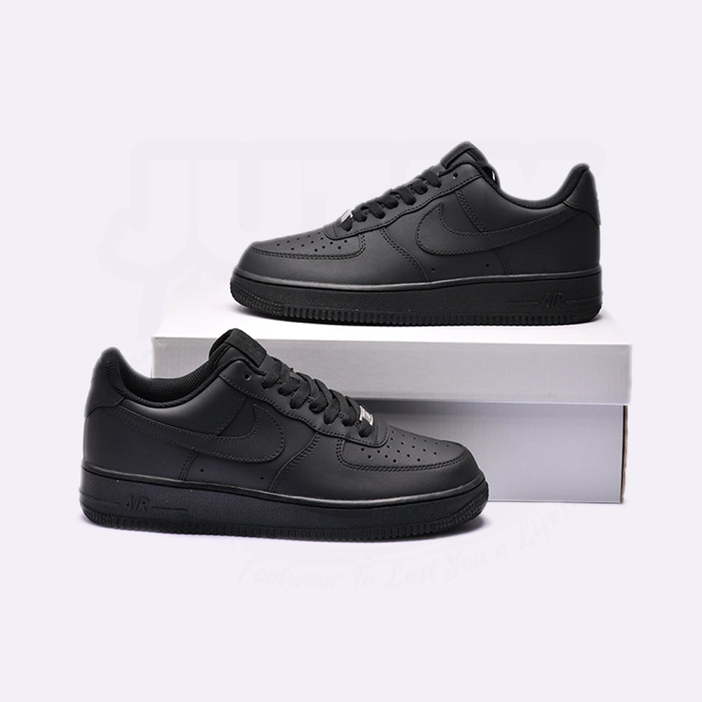 AIRFORCE 1 - ALL BLACK ( ORIGINAL QUALITY)