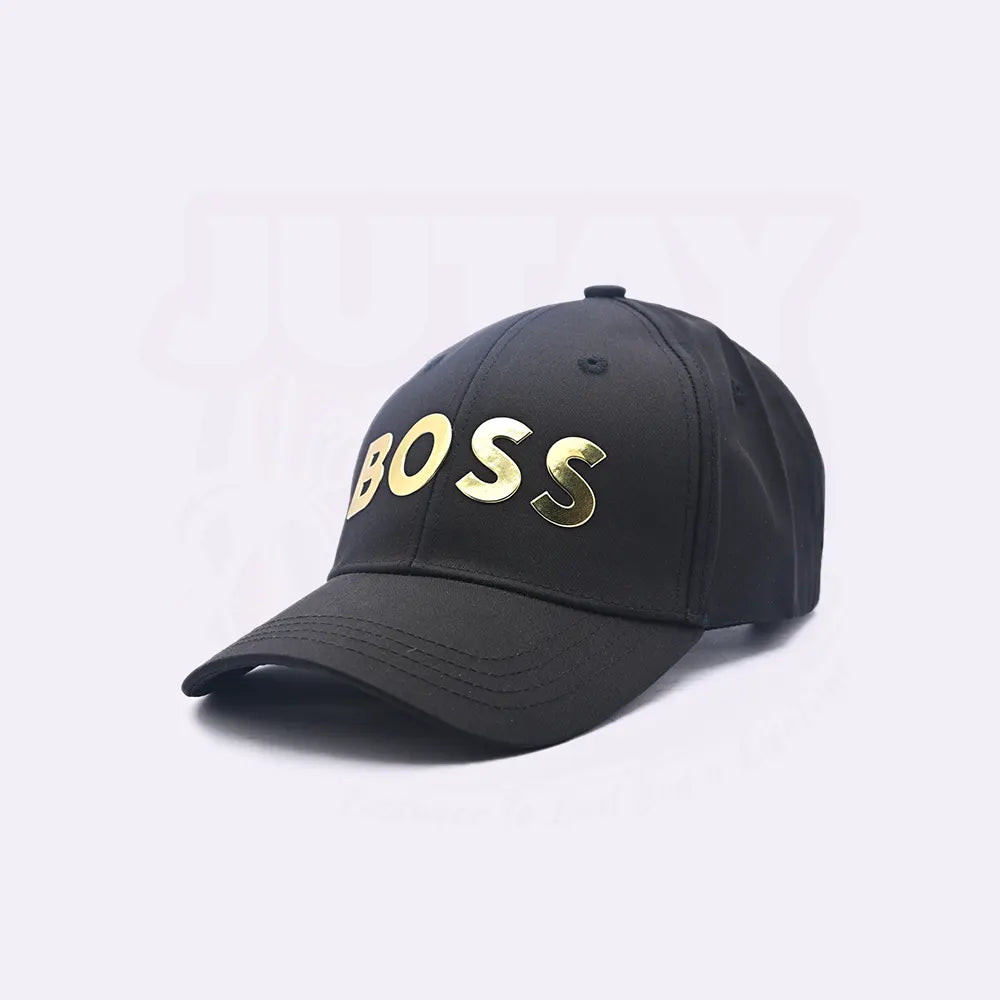 BOSS CAP - BLACK GOLD