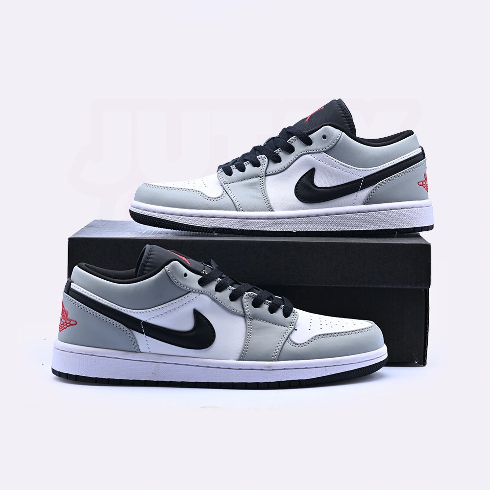 AJ 1 LOW - SMOKE GREY (RED) PREMIUM