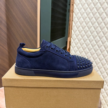 CHRIS LOB SPIKES - NAVY (REAL SUEDE)