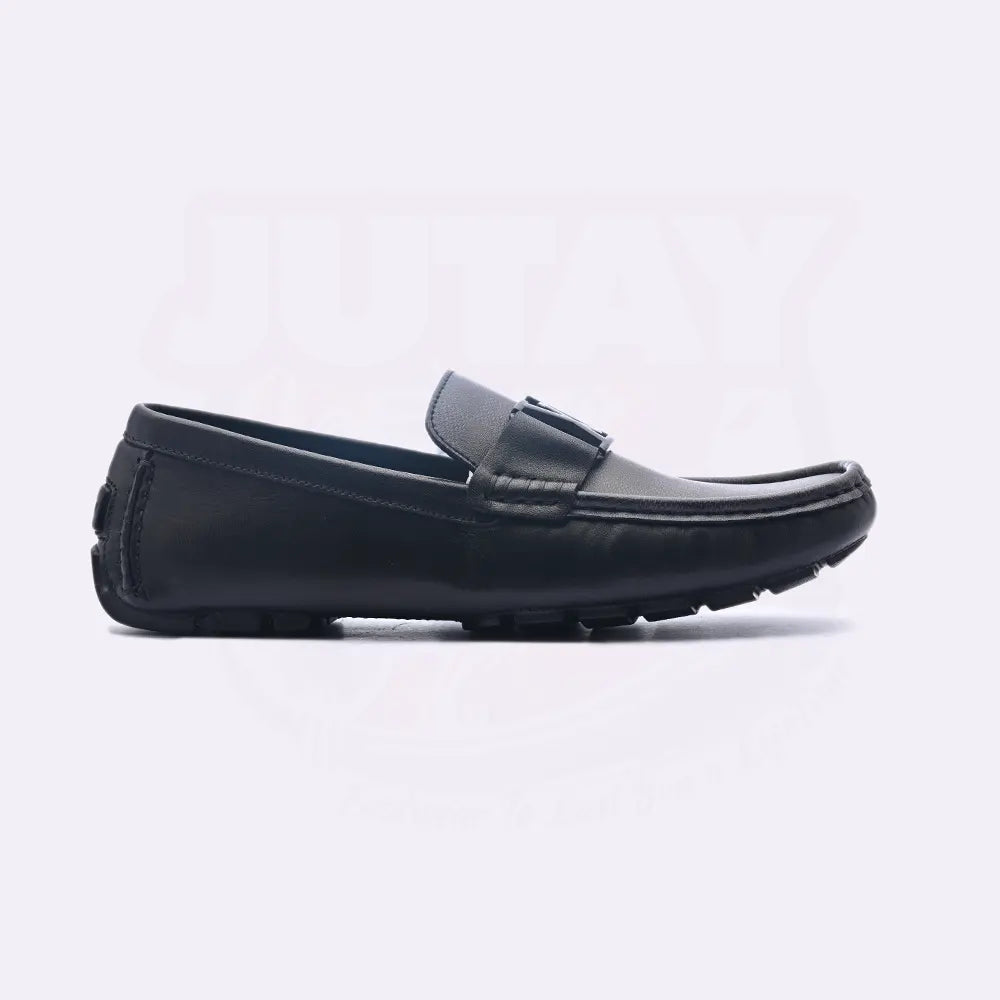 LOUI LEATHER LOAFER - BLACK (SA002)