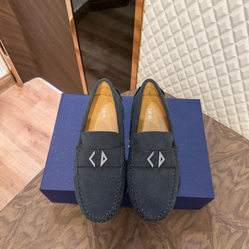 DIO SUEDE LOAFER - GREY (004)