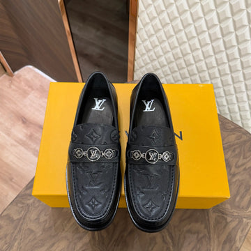 LOUI MAJOR LOAFER - BLACK EMBOSSED (SA048)