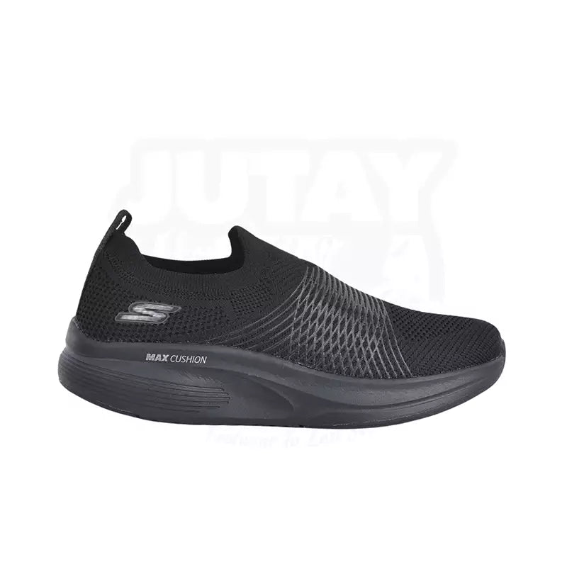 SKECHER MAX CUSHION  - ALL BLACK