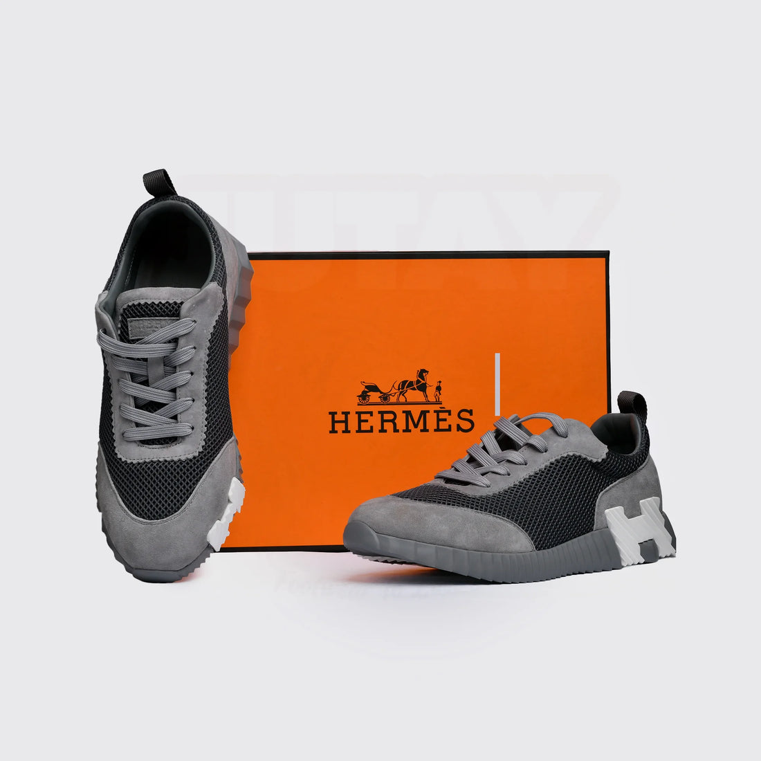 BOUNCING SNEAKER - GREY (SUEDE)
