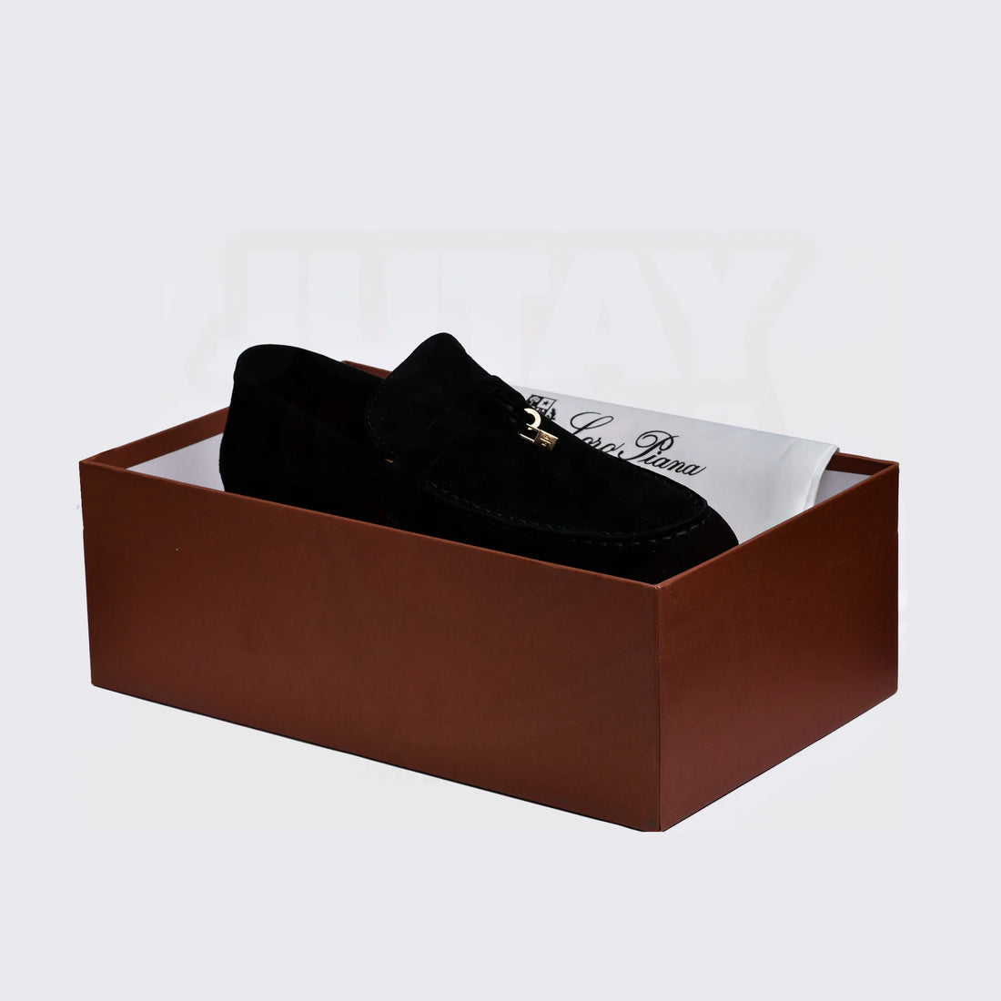 LP CHARMS - BLACK ( REAL SUEDE )