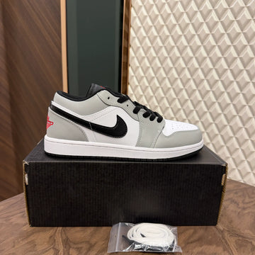 AJ 1 LOW - SMOKE GREY (RED) PREMIUM