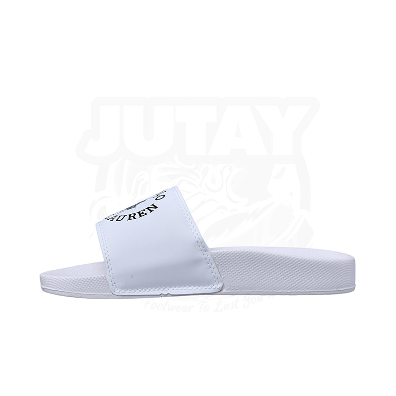 ROUND POLO LOGO - ALL WHITE (JU1)