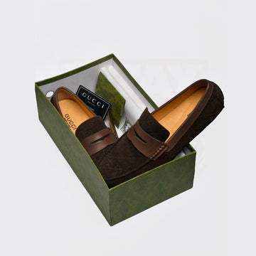 GUCC LOAFER - BROWN (A008)