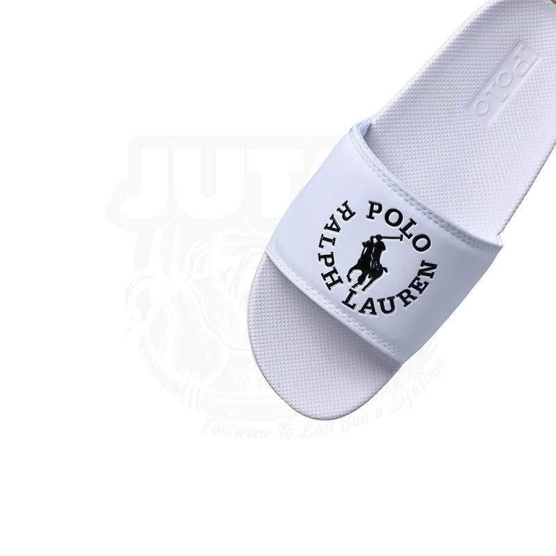 ROUND POLO LOGO - ALL WHITE (JU1)