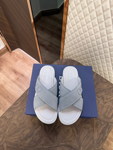 DIO CROSS - GREY (SUEDE)
