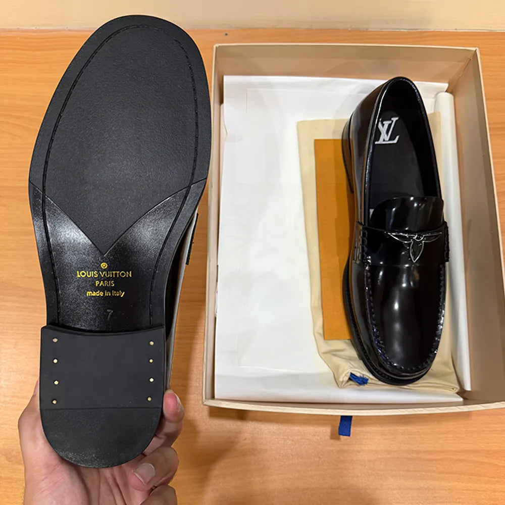L V MAJOR LOAFER - BLACK (A1105)