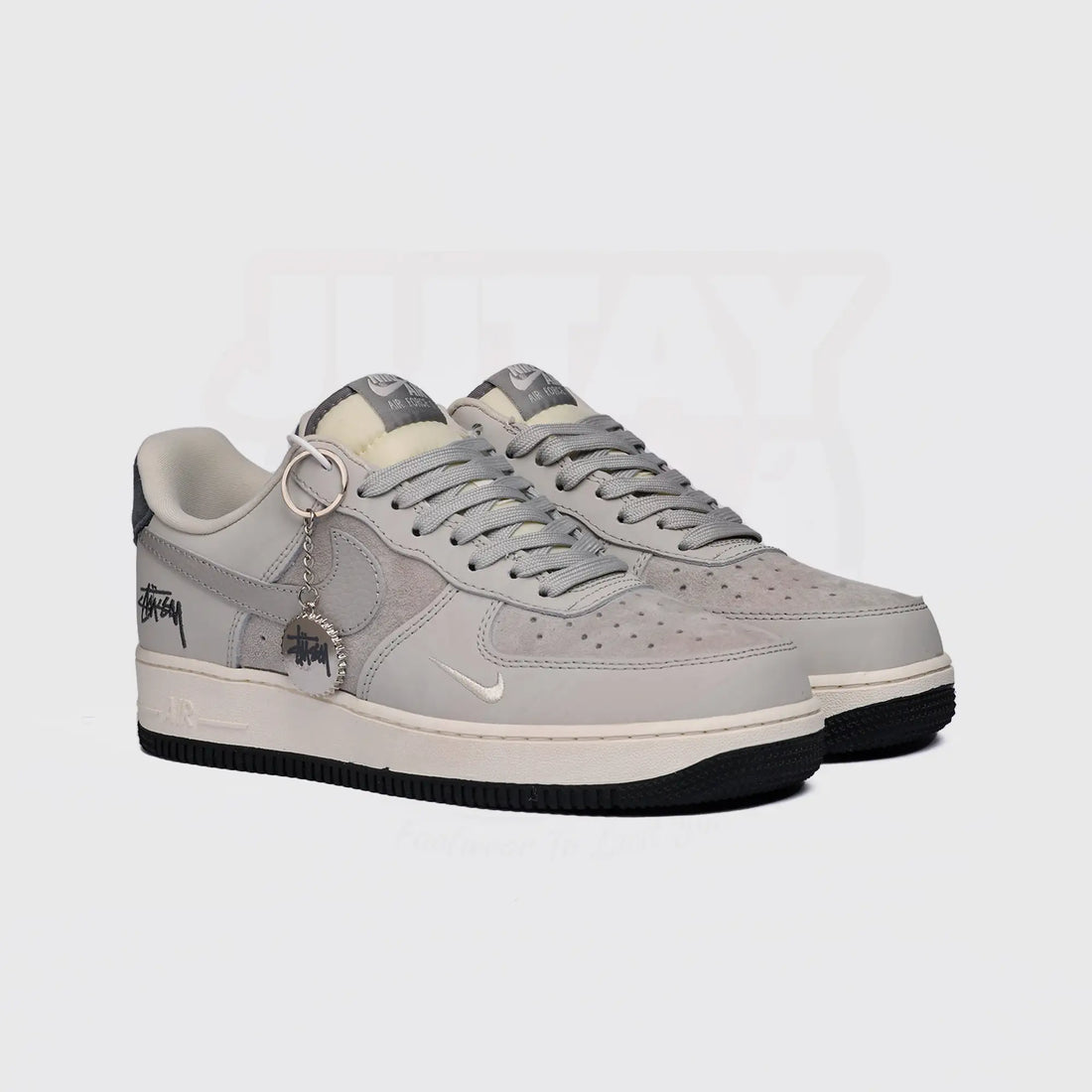 AIRFORCE 1 - GREY STUSSY