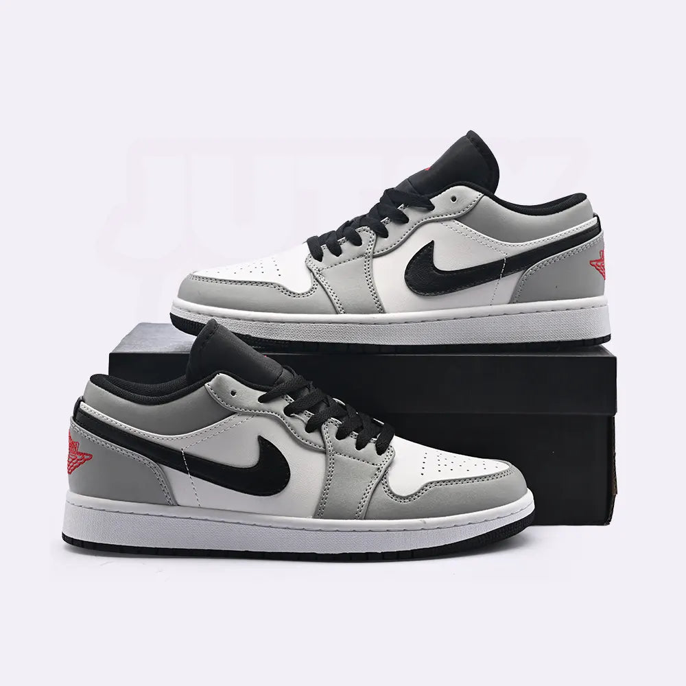 AJ 1 LOW - SMOKE GREY (RED) PREMIUM