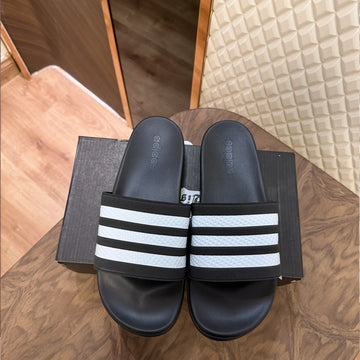 CLOUDFOAM SLIDES - BLACK WHITE (GOLF)