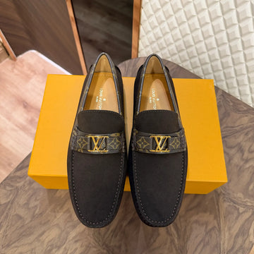 LOUI SUEDE LOAFER - BROWN (5027-16)